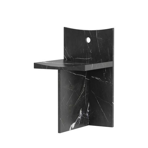 Sedia contemporanea - THEBES - Pistore Marmi - da interno / per terrazza / in marmo
