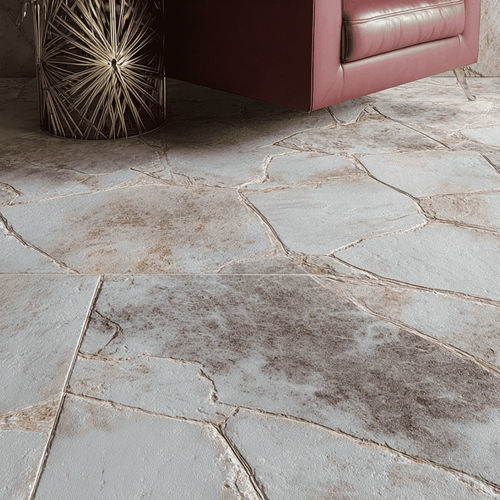 Lastra in pietra in marmo - SANDBLASTING - Pistore Marmi - per terrazza / per muro / per pavimento