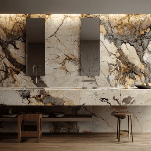 Lastra in pietra in quarzite - PATAGONIA - Pistore Marmi - per solaio / per muro / per interni