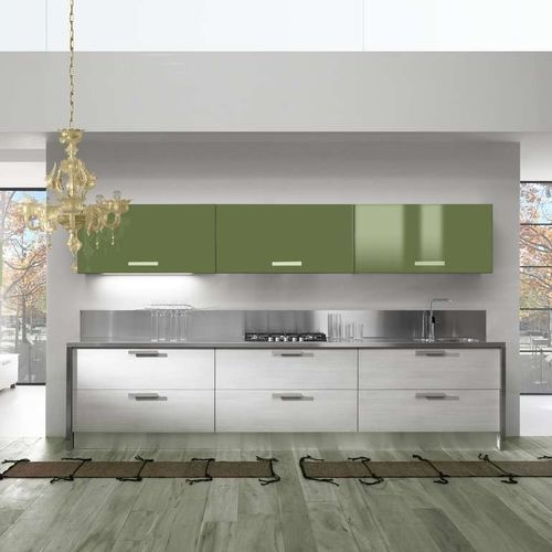 Cucina contemporanea - VENUS COLORS - CIESSE CUCINE SRL - in laminato / a L / con impugnature