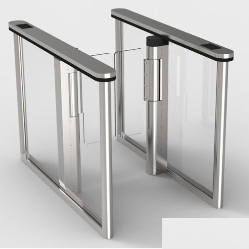 Varco rapido per controllo accesso - NU 16020 FG - Nundlab, Inc. - in vetro / di sicurezza / in acciaio inossidabile