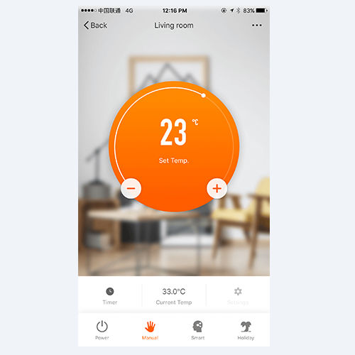 Applicazione mobile per comando a distanza - SMART APP - Sundirect Heater - per sistema domotico / per smartphone