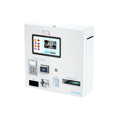 Controllo accessi centralizzato per carte di identità - S-301 - Roommatik - per passaporto / con lettore di codici a barre / professionale