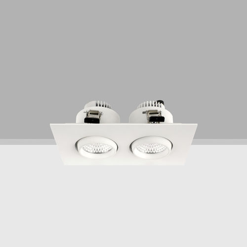 Faretto da incasso a soffitto - MINA-R-II - Evorino - LED / rettangolare / IP20