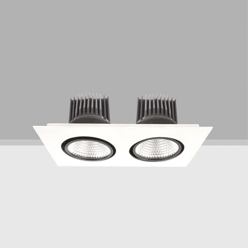 Faretto da incasso a soffitto - MINA LARGE-R-II - Evorino - LED / rettangolare / IP20