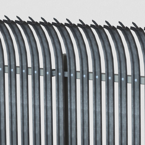 Recinzione a lamelle - PALIFOR  - Betafence International - industriale / in acciaio / dritta