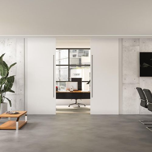 Porta da interno - PORTE ITALIANE - in legno / scorrevole / contemporanea