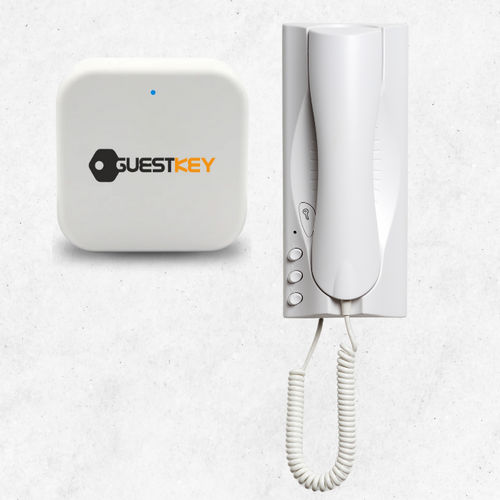 Citofono audio bianco - ECOSMART GateLink - PORTE ITALIANE - da parete / da interno / da esterno