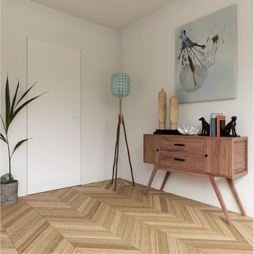 Porta filomuro - Easywall  - PORTE ITALIANE - da interno / in alluminio / battente