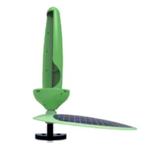 Piccolo generatore eolico asse verticale - HYBRID AEROLEAF - New World Wind - bipala / onshore / per casa
