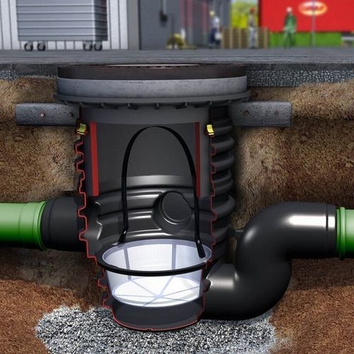 Prefiltro per stazioni di depurazione - DRAINSTAR XL - GRAF International - per trattamento di acqua