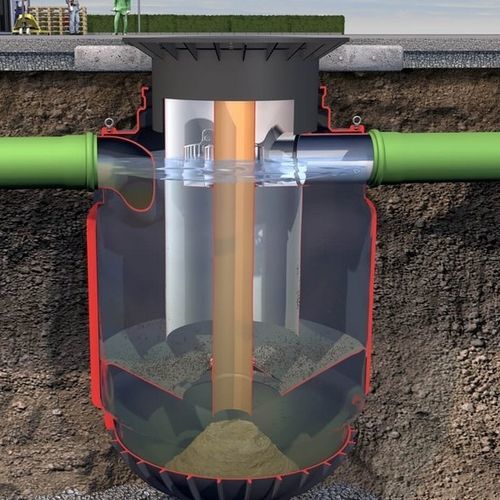 Separatore di idrocarburi in polietilene ad alta densità HDPE - ECOLOOP SAPHIR - GRAF International