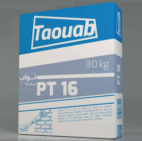 Intonaco di lisciatura - PT 16 - Taouab - di giunzione / da interno / per muro