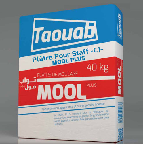 Intonaco decorativo - MOOL PLUS - Taouab - di finitura / da interno / per cartongesso