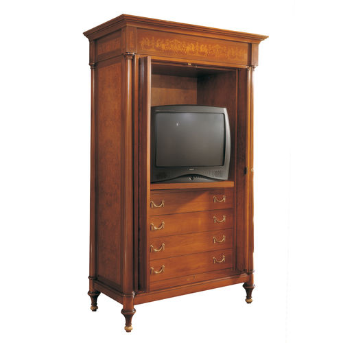Mobile porta TV in stile - J1 - Francesco Molon - con cassetti / con vano contenitore / in legno
