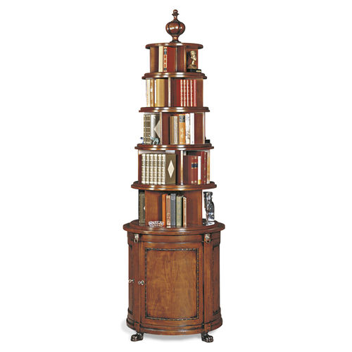 Libreria in stile - L9 - Francesco Molon - in legno / girevole