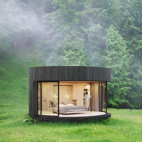 Micro-casa tipo bungalow - IRELAND - NingBo DeepBlue Smarthouse Co.,LTD. - individuale / contemporanea / in legno