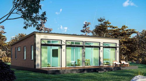 Casa prefabbricata - EARTH - NingBo DeepBlue Smarthouse Co.,LTD. - modulare / contemporanea / moderna