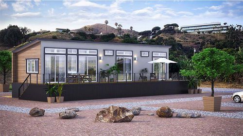 Casa prefabbricata - WATER - NingBo DeepBlue Smarthouse Co.,LTD. - modulare / moderna / su ossatura in legno