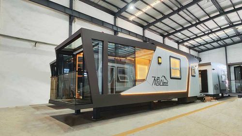 Casa prefabbricata - GLACIER - NingBo DeepBlue Smarthouse Co.,LTD. - mobile / modulare / classica