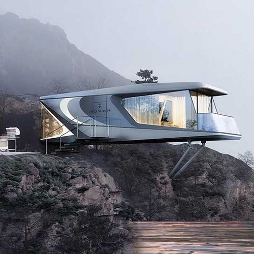 Casa flottante - ROVER - NingBo DeepBlue Smarthouse Co.,LTD. - contemporanea / a un piano / su ossatura metallica.