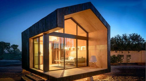 Casa prefabbricata - READING - NingBo DeepBlue Smarthouse Co.,LTD. - contemporanea / monolocale / su ossatura in legno