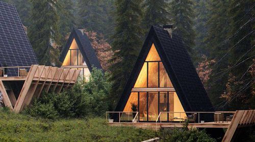 Casa tipo bungalow - A HOUSE TYPE 3 - NingBo DeepBlue Smarthouse Co.,LTD. - contemporanea / a un piano / su ossatura metallica.