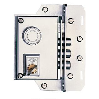 Serratura meccanica - 122A SERIES - CVL - per porta d'ingresso / a 1 punto / professionale