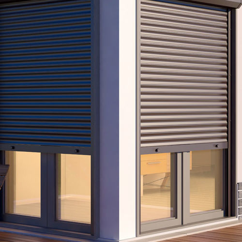 Cassonetto per avvolgibile in alluminio - UNI BOX - Croci - con isolante integrato / con isolante acustico