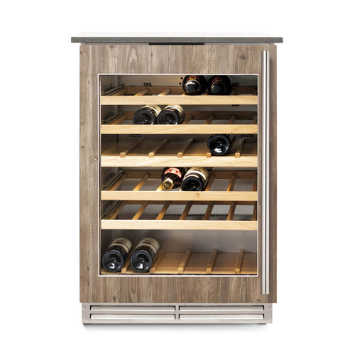 Cantinetta di servizio - UCW602TGM - Fhiaba - da incasso / in acciaio inossidabile / in legno