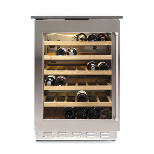 Cantinetta di servizio - UCW601TPO - Fhiaba - da incasso / in acciaio inossidabile / in legno