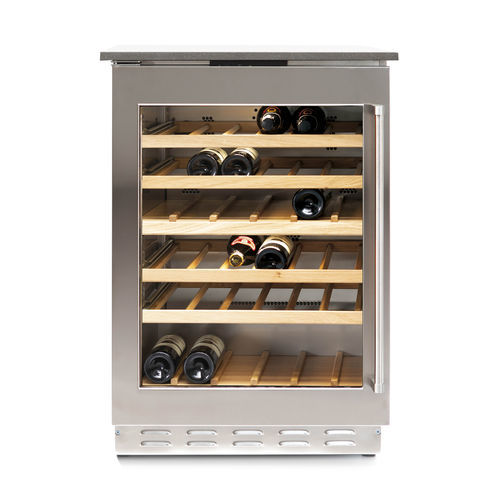 Cantinetta di servizio - UCW602TPO - Fhiaba - da incasso / in acciaio inossidabile / in legno