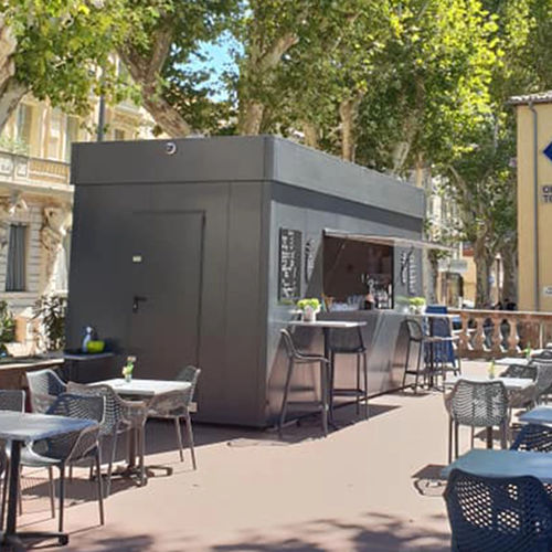 Chiosco commerciale - RENTAL - NOVAKIOSK MODULARYS - da catering / da esterno / in legno
