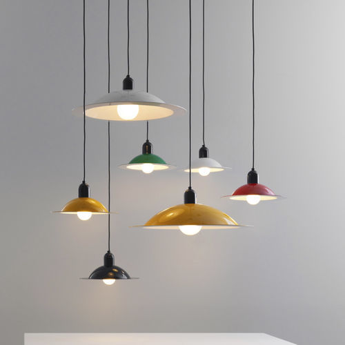 Lampada a sospensione - Lampiatta - Stilnovo - in metallo / contemporanea / con cavo