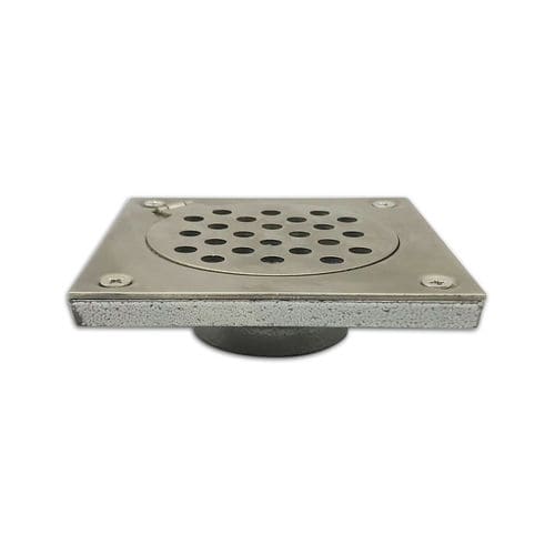Piletta in acciaio inossidabile - C8959 - Aluids Krome - per stanza da bagno / con griglia / quadrata