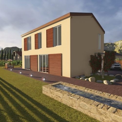 Casa prefabbricata - ITALIA S.F. - Frame House group Sia - ecologica / passiva / contemporanea