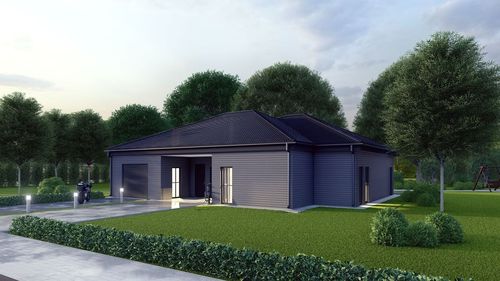 Casa prefabbricata - VILLA SCEPTRUM - Frame House group Sia - ecologica / passiva / contemporanea