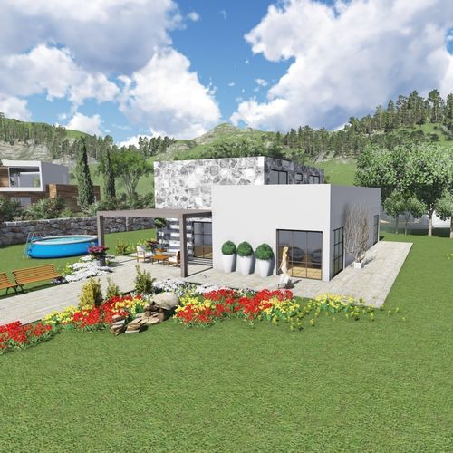 Casa prefabbricata - VILLA PROPUS - Frame House group Sia - ecologica / passiva / contemporanea