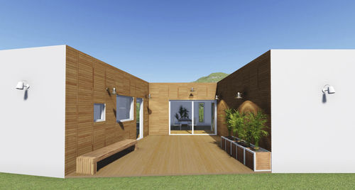 Casa prefabbricata - FRANCE 147 - Frame House group Sia - ecologica / passiva / contemporanea