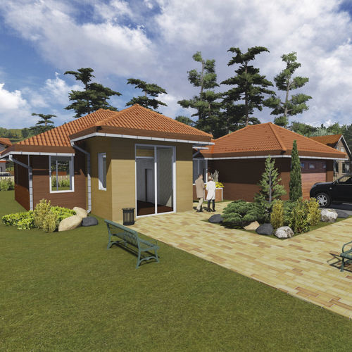 Casa prefabbricata - THE NETHERLANDS D - Frame House group Sia - ecologica / passiva / contemporanea