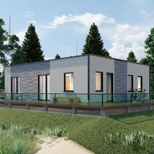 Casa prefabbricata - FRANCE 112 - Frame House group Sia - ecologica / passiva / contemporanea