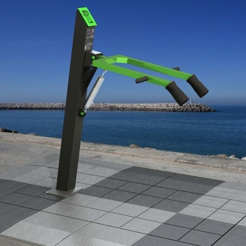 Attrezzo per bodybuilding squat - FIT X4 - Veco Urban Design - da esterno / per spazio pubblico