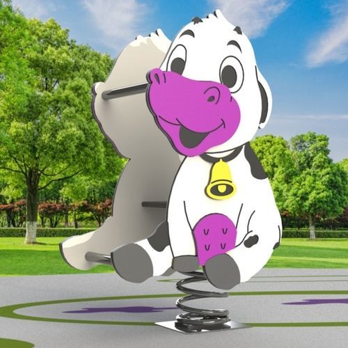 Gioco a molla in polietilene ad alta densità - S MO 121 - Veco Urban Design - animale / monoposto