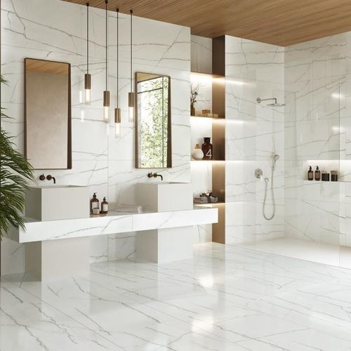Piastrella in gres porcellanato - SANNINE - KTL Ceramica - levigata / satinata / da interno