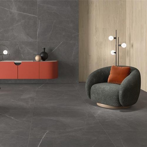 Piastrella in gres porcellanato - ROMA STONE - KTL Ceramica - satinata / da interno / da sala