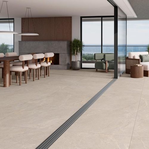 Piastrella in gres porcellanato - LITHOS - KTL Ceramica - opaca / finitura madreperla / da interno