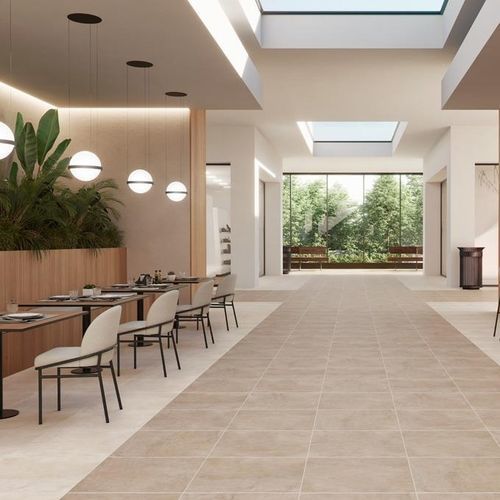 Piastrella in gres porcellanato - FUSION - KTL Ceramica - opaca / da interno / da sala