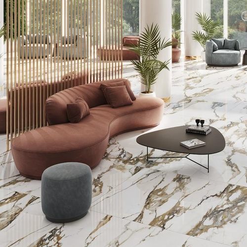 Piastrella in gres porcellanato - STAGNONE - KTL Ceramica - levigata / lucida / da interno