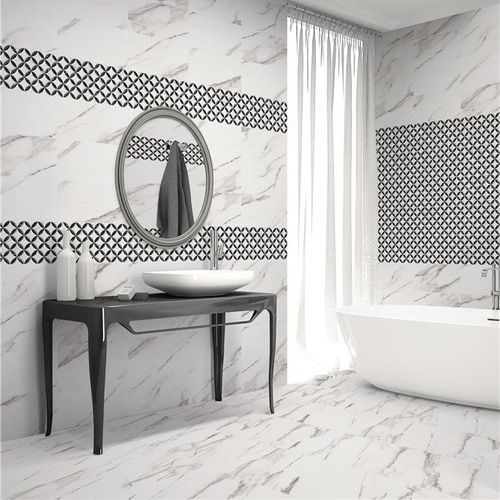 Piastrella in gres porcellanato - ANTHEA - KTL Ceramica - lucida / a rilievo / da interno