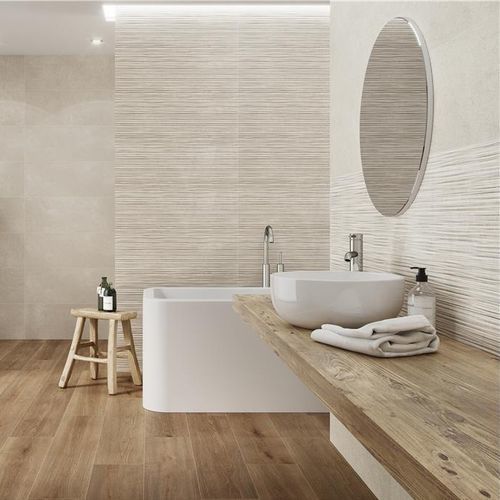 Piastrella in gres porcellanato - HARLEM - KTL Ceramica - in ceramica / opaca / a rilievo